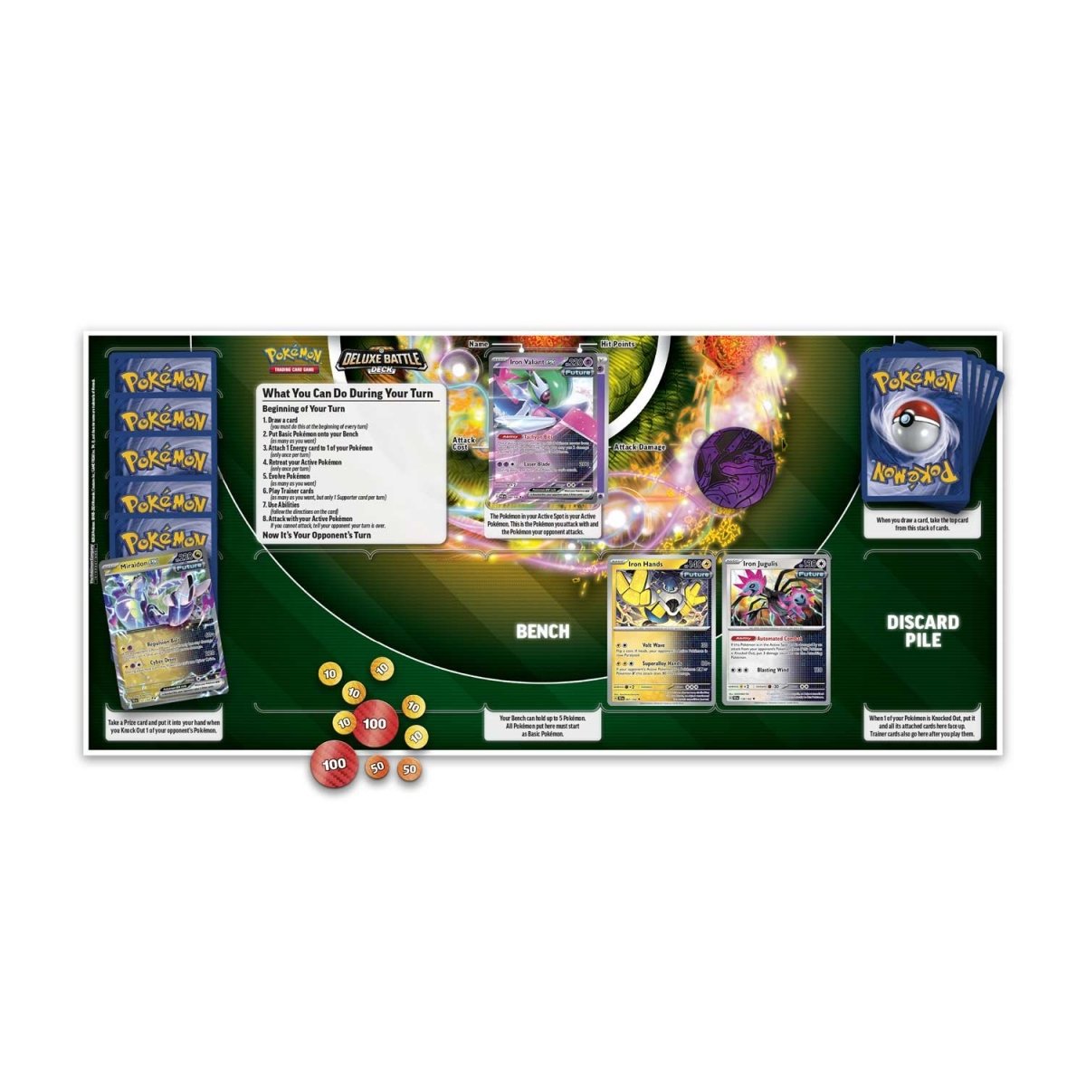 Pokémon TCG: Miraidon ex Deluxe Battle Deck