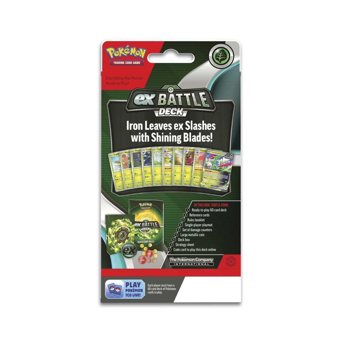 Pokemon Iron Leaves ex Battle Deck