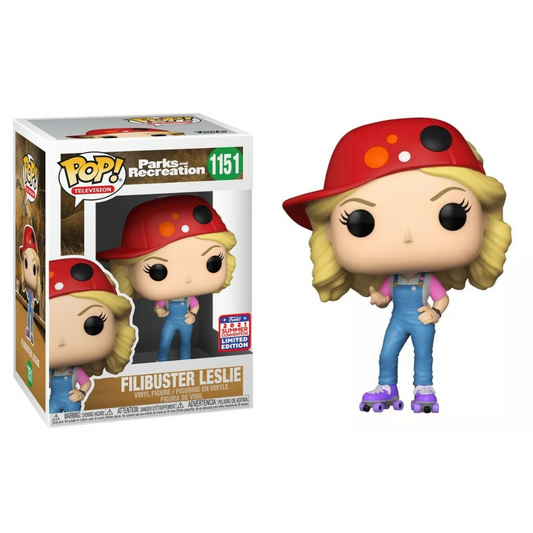 Funko Pop Parks and Recreation Filibuster Leslie 1151 2021 Summer Convention