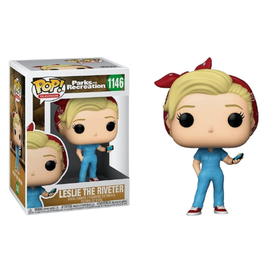 Funko Pop Parks and Recreation Leslie the Riveter 1146