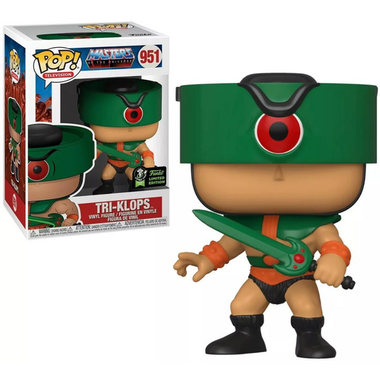 Funko Pop Master of the Universe MOTU Tri-Clops 951 Emerald City Comiccon