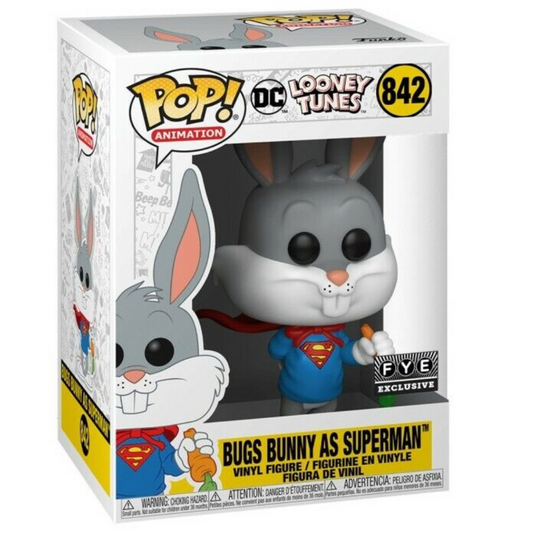 Funko Pop DC Looney Tunes Bugs Bunny as Looney Tunes 842 FYE Exclusive