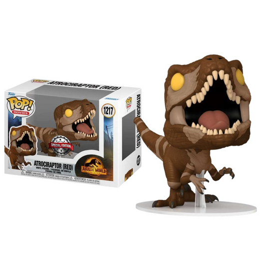 Funko Pop Jurassic Park Atrociraptor (Red) 1217 Special Edition