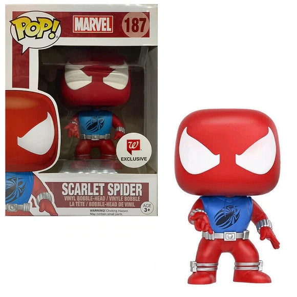 Funko Pop Marvel Scarlet Spider 187 Walgreens Exclusive