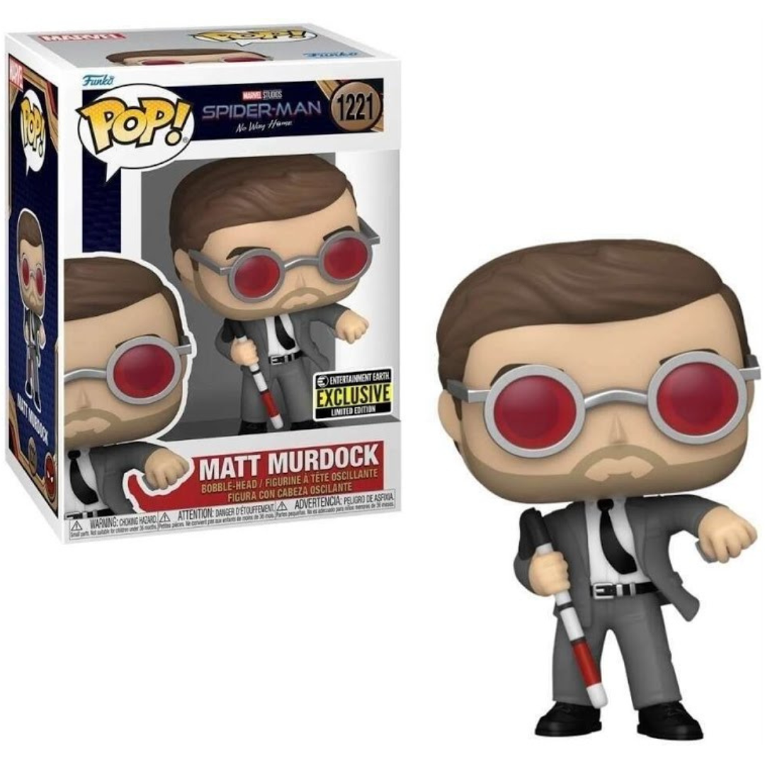 Funko Pop Marvel Spider-Man No Way Home Matt Murdock 1221 Entertainment Earth Exclusive