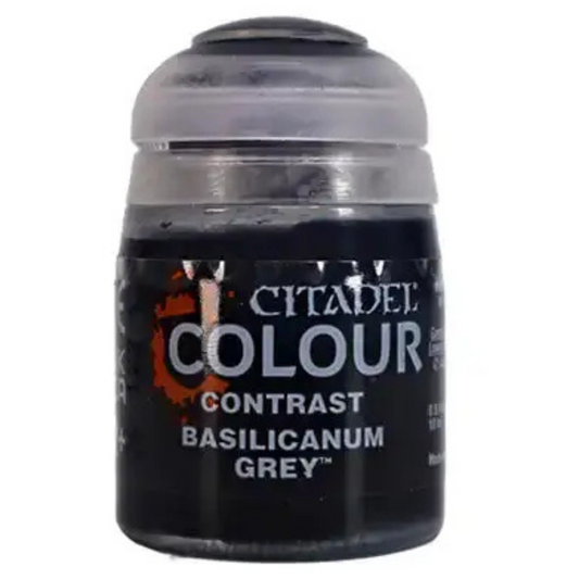 Games Workshop Warhammer Paint Citadel Contrast Basilicanum Grey 18ML