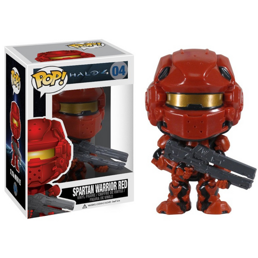 Funko Pop Gaming Halo 4 Spartan Warrior Red 04