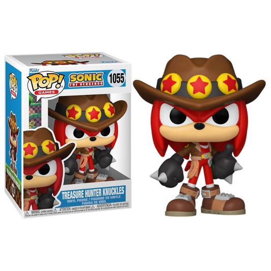 Funko Pop Games Sonic the Hedgehog Treasure Hunter Knuckles 1055