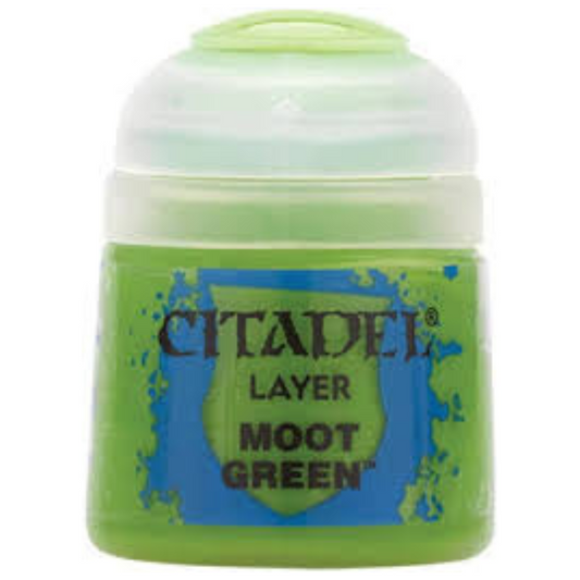 Games Workshop Warhammer Paint Citadel Layer Moot Green 12ML