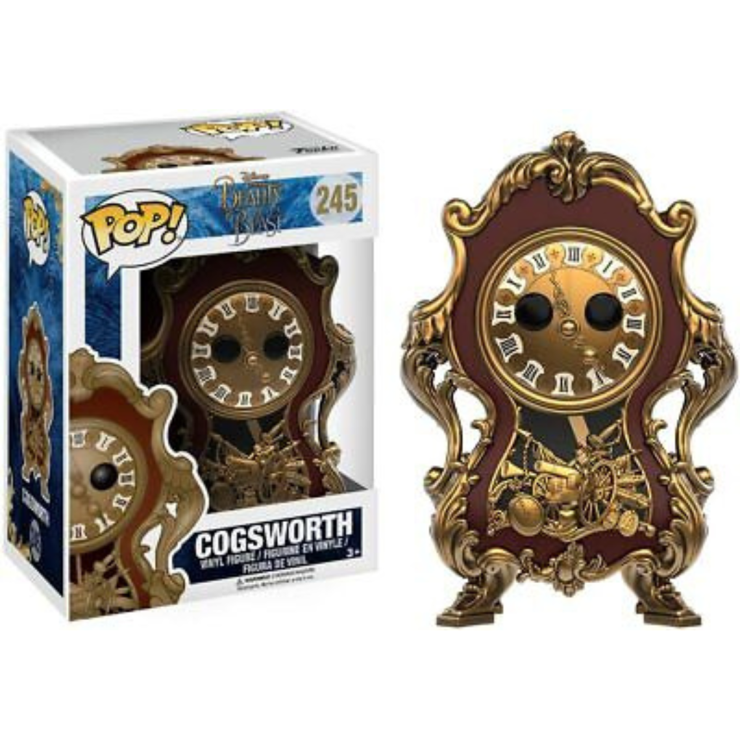 Funko Pop Beauty and the Beast Cogsworth 245