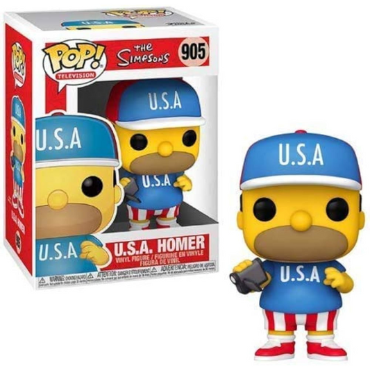 Funko Pop The Simpsons U.S.A. Homer 905