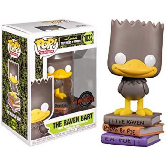 Funko Pop The Simpsons The Raven Bart 1032 Special Edition