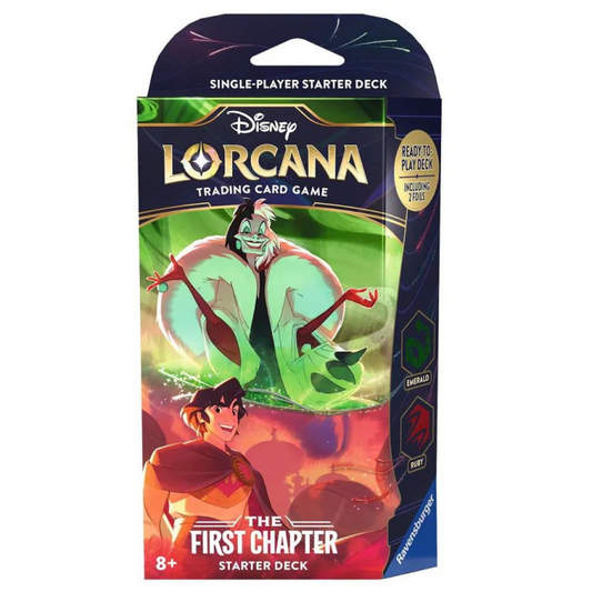 Disney Lorcana: The First Chapter: Starter Deck (Emerald and Ruby)