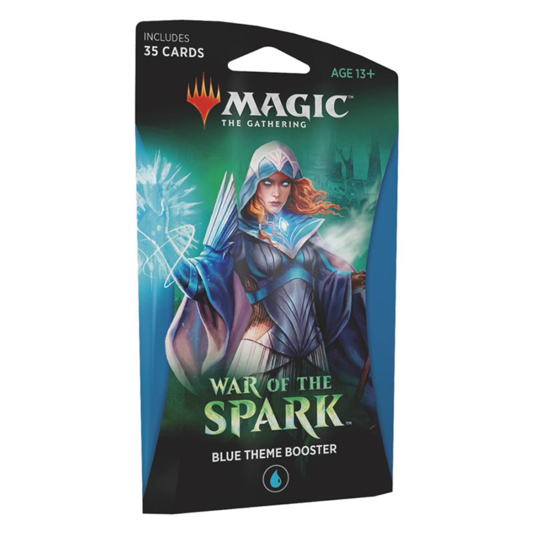 Magic: The Gathering War of the Sparks Blue Theme Booster