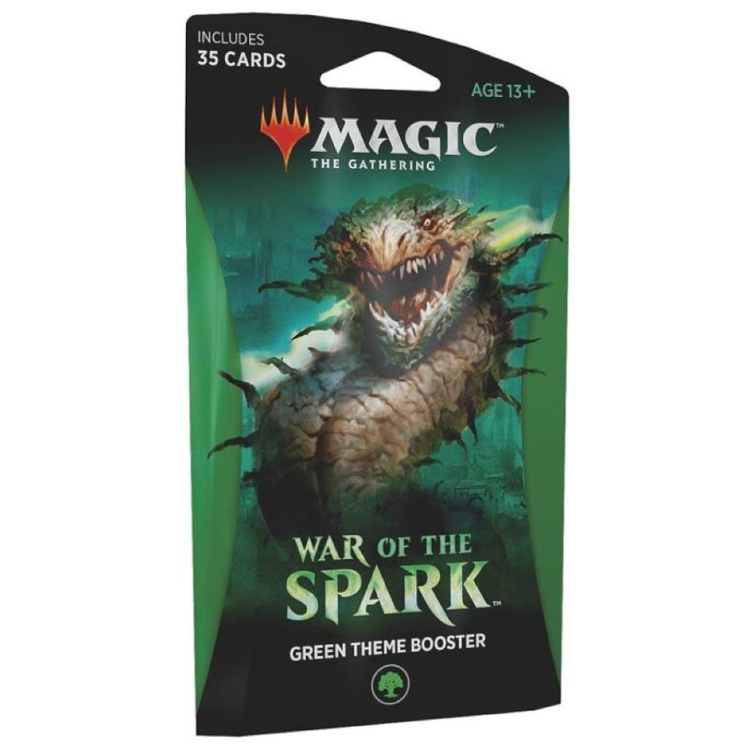 Magic: The Gathering War of the Sparks Green Theme Booster