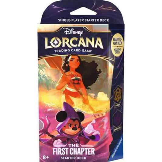 Disney Lorcana: The First Chapter: Starter Deck (Amber and Amethyst)