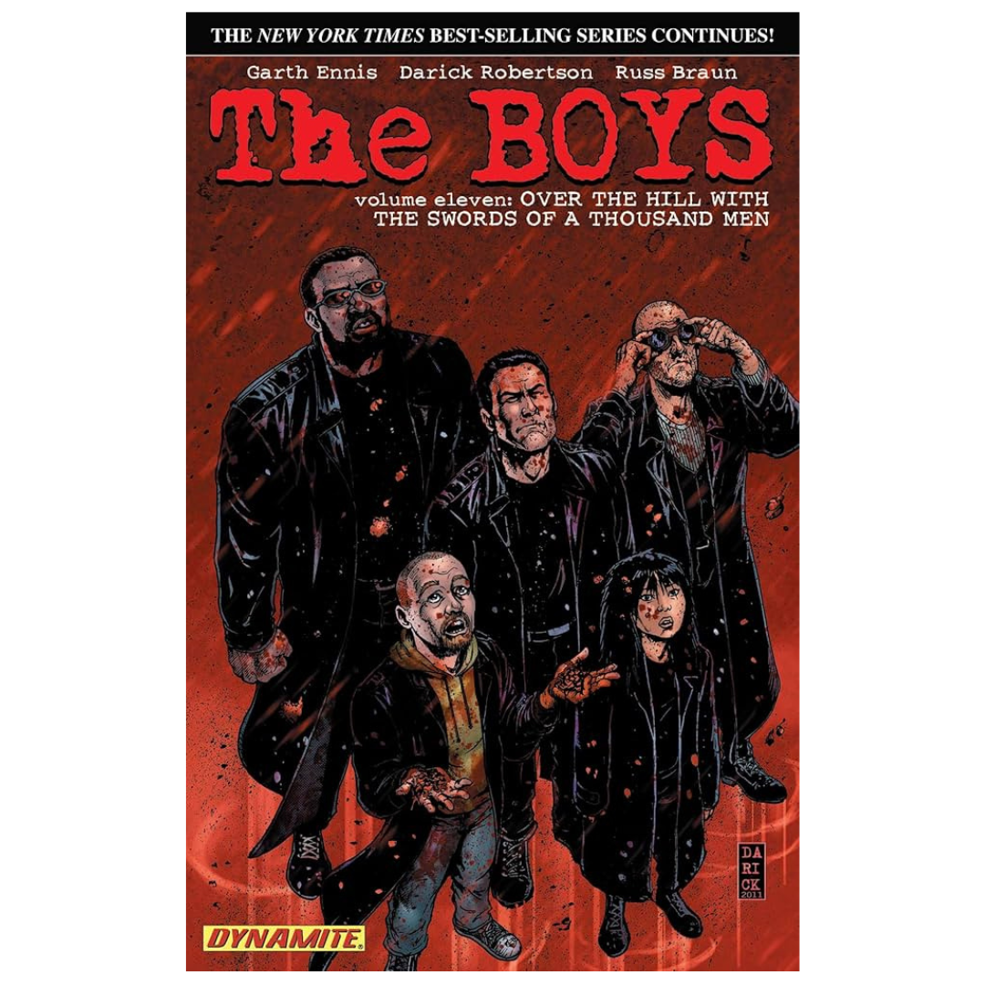 The Boys Vol 11 Over the Hill with the Swords of a Thousand Men Trade Paperback TP