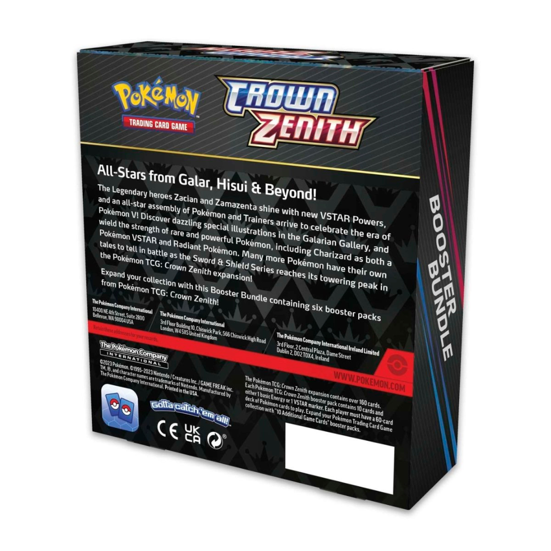 Pokemon Booster Bundle Crown Zenith