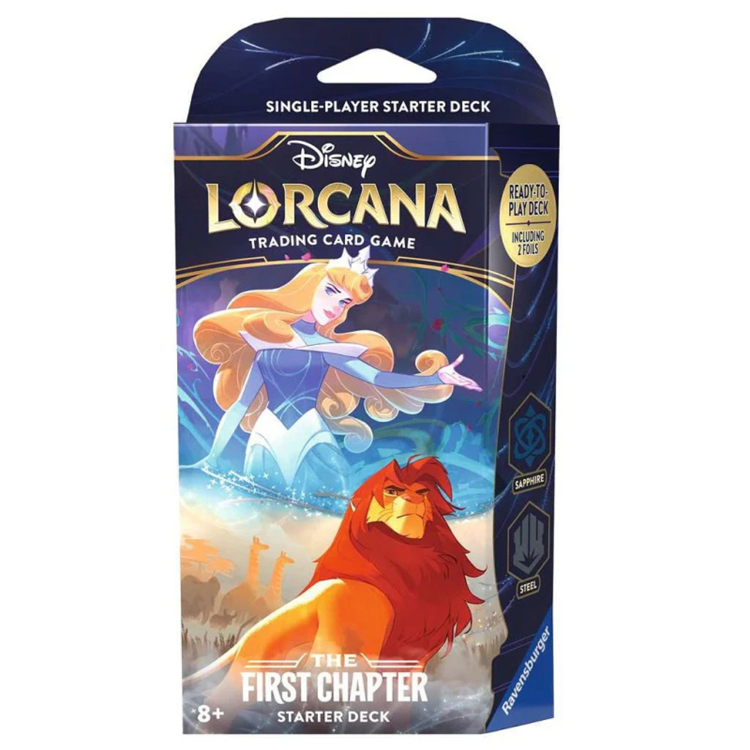 Disney Lorcana: The First Chapter: Starter Deck (Sapphire and Steel)