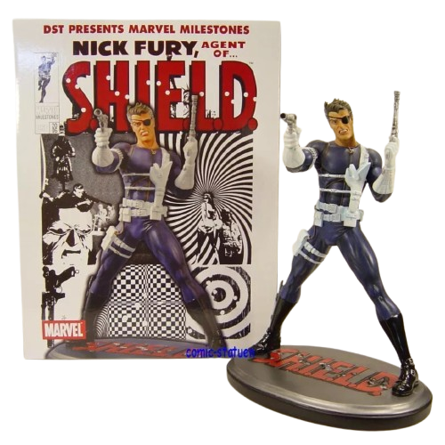 Nick Fury Agent Of Shield Diamond Jim Steranko DST Marvel Milestones Statue 391/2500