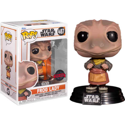 Funko Pop Star Wars Frog Lady 487 Special Edition