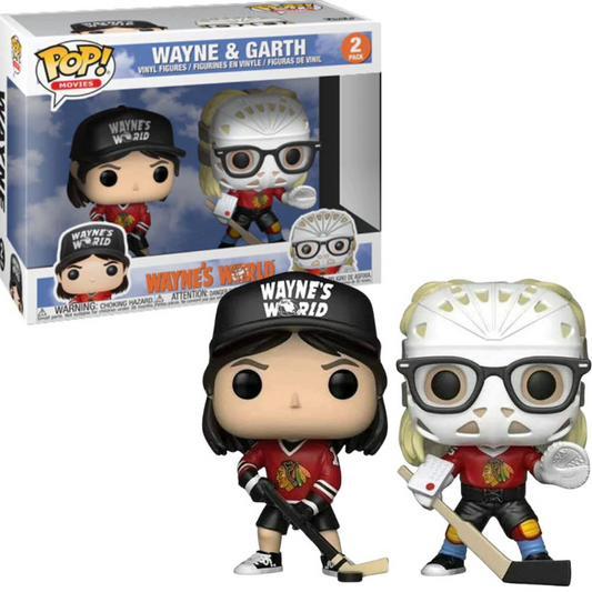 Funko Pop Wayne's World Wayne & Garth 2 Pack Special Edition