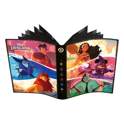 Lorcana - Shimmering Skies - 9 Pocket Portfolio (Moana, Cruella, Mickey)