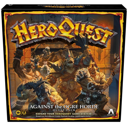 Avalon Hill Heroquest Against the Ogre Horde Quest Pack, Requires HeroQuest Game System to Play