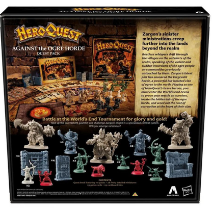 Avalon Hill Heroquest Against the Ogre Horde Quest Pack, Requires HeroQuest Game System to Play