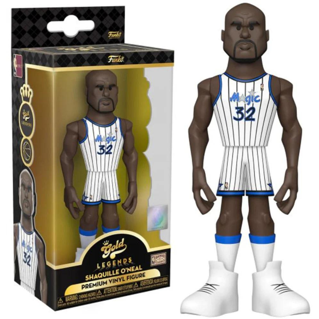 Funko GOLD Shaquille O'Neal Orlando Magic Premium Vinyl