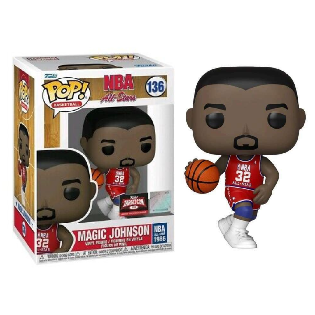 Funko Pop Sports NBA Magic Johnson 136 Target Con 2022