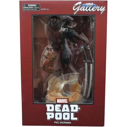 Gallery Diorama Marvel Deadpool 2 Swords PVC