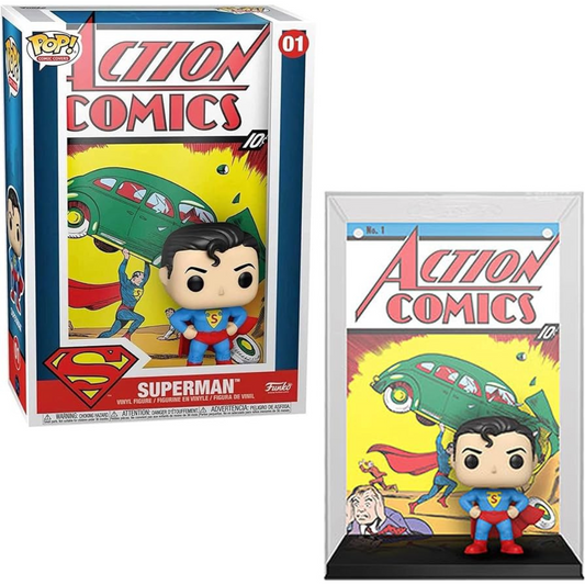 Funko Pop Comic Cover DC Comics Superman 01