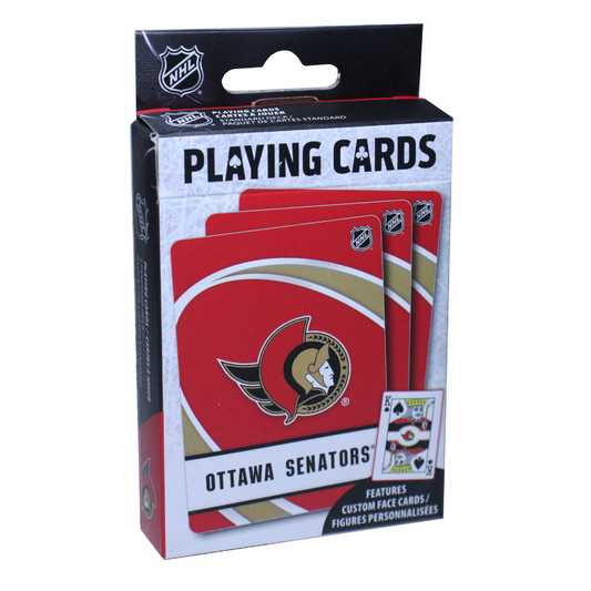 Playing Cards Hockey NHL Ottawa Senators