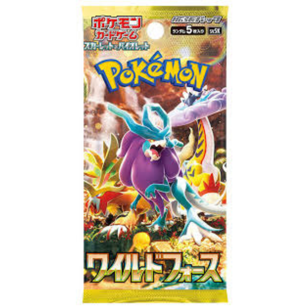 Pokemon Japanese Wild Force Booster Pack