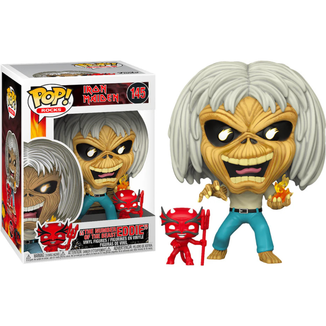 Funko Pop Music Iron Maiden "The Number of the Beast Eddie" 145