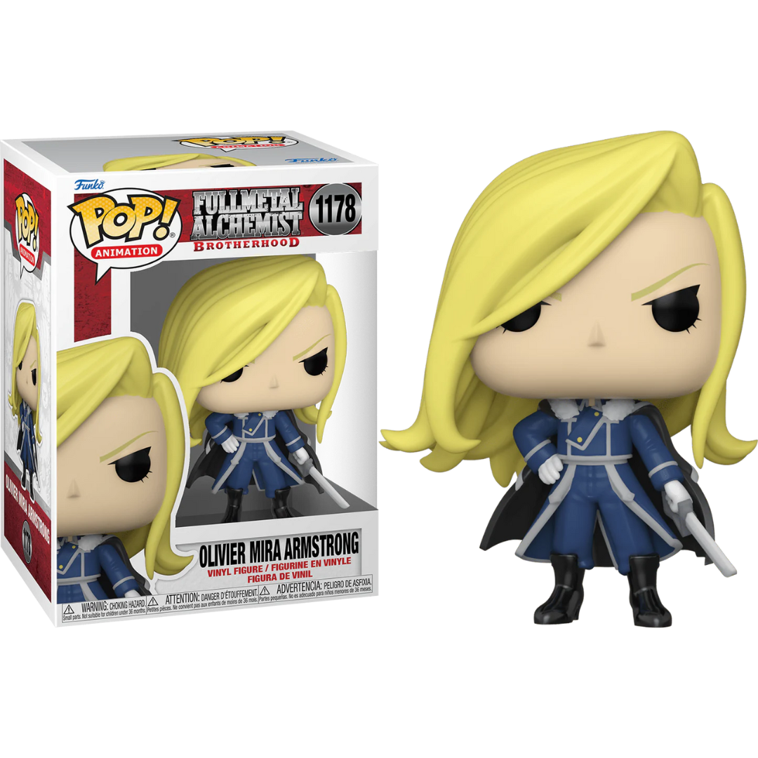 Funko Pop Anime Fullmetal Alchemist Olivier Mira Armstrong 1178