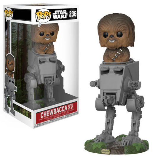 Funko Pop Star Wars Chewbacca with AT-ST 236