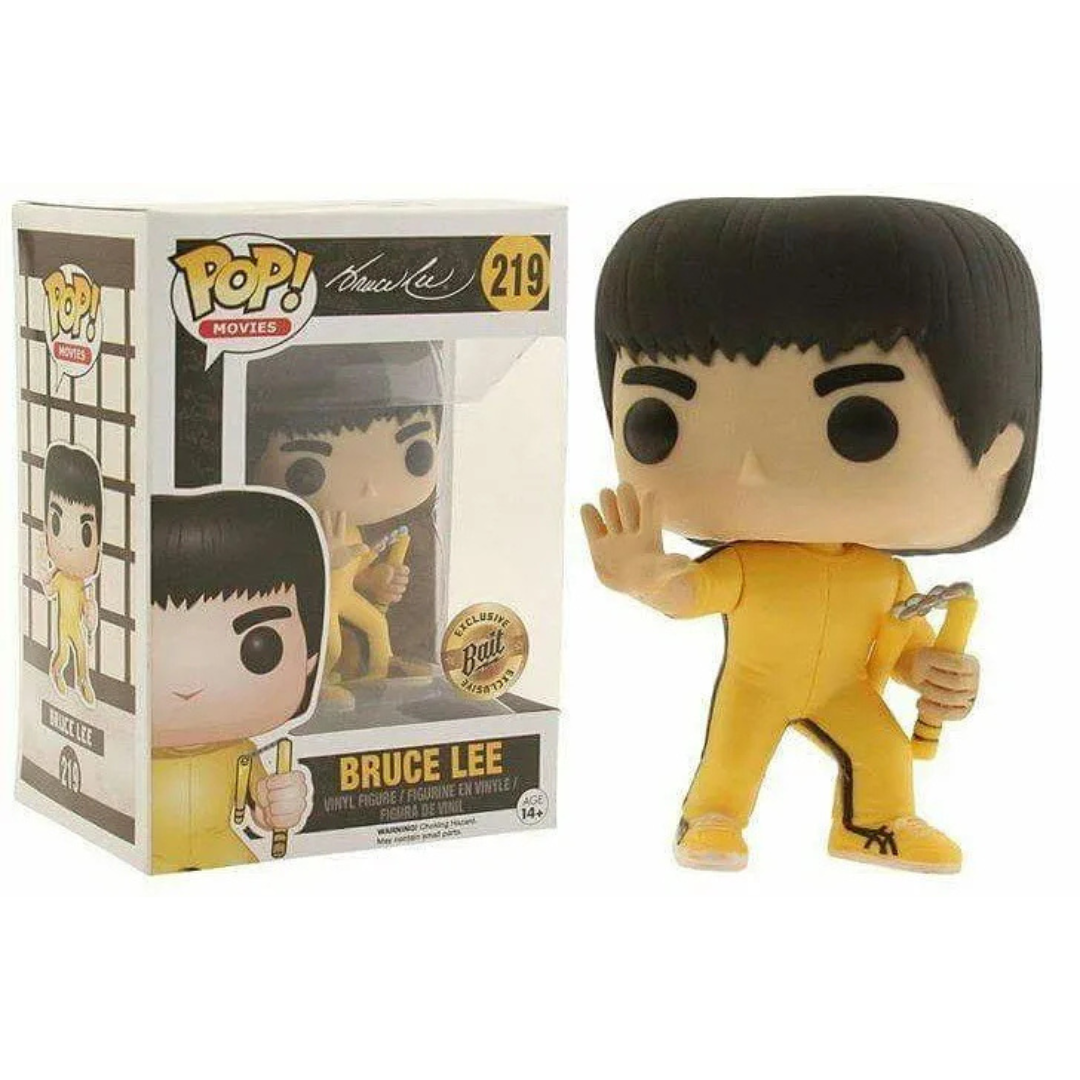 Funko Pop Movies Bruce Lee 219 Bait Exclusive (Yellow Jumpsuit)