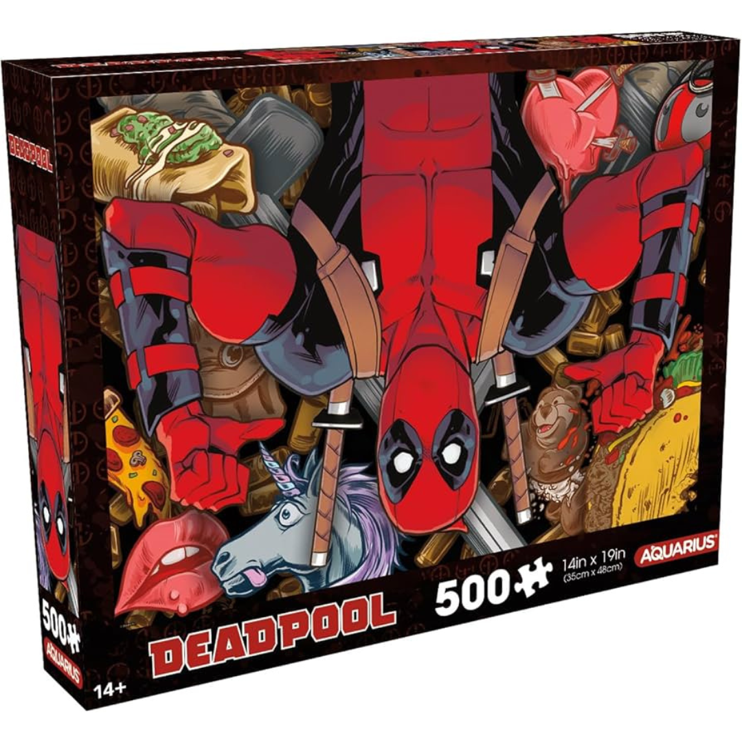 Puzzle Aquarius Deadpool Upside Down 500PC