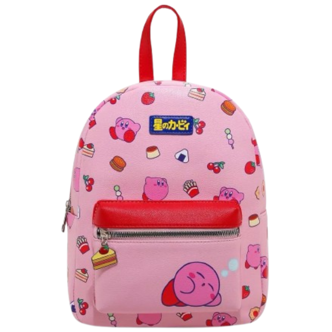 Bioworld Nintendo Kirby Sleeping Pink Bag Backpack Bag