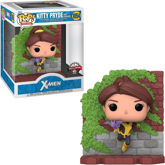 Funko Pop 6inch Marvel X-Men Kitty Pryde with Lockheed 1054 Special Edition