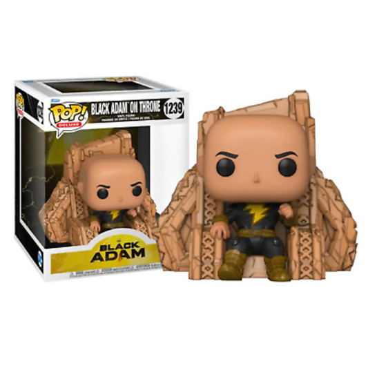 Funko Pop 6inch DC Comics Black Adam on Throne 1239