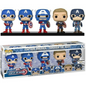 Funko Pop Marvel Year of the Shield Captain America: Through the Ages 5 Pack