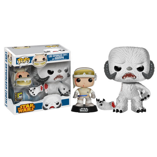 Funko Pop Star Wars Luke Skywalker and Wampa (Hoth) 2014 Funko Convention