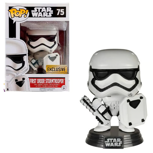 Funko Pop Star Wars First Order Stormtrooper 75 Exclusive