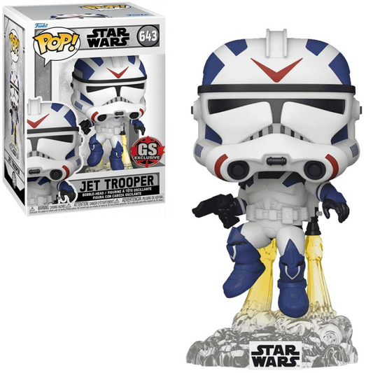 Funko Pop Star Wars Jet Trooper 643 GS Exclusive