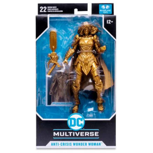 Action Figure DC Multiverse - Anti-Crisis Wonder Woman GOLD - Designed by Todd McFarlane (Gold Label Collection)