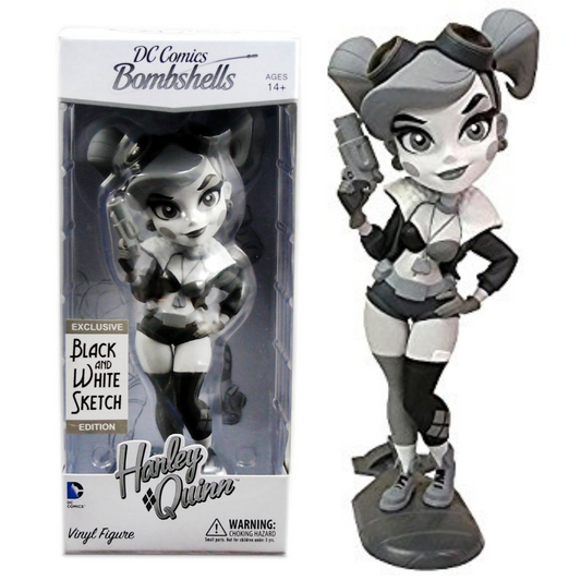 Cryptozoic DC Comics Bombshells Harley Quinn Black and White Sketch Edition