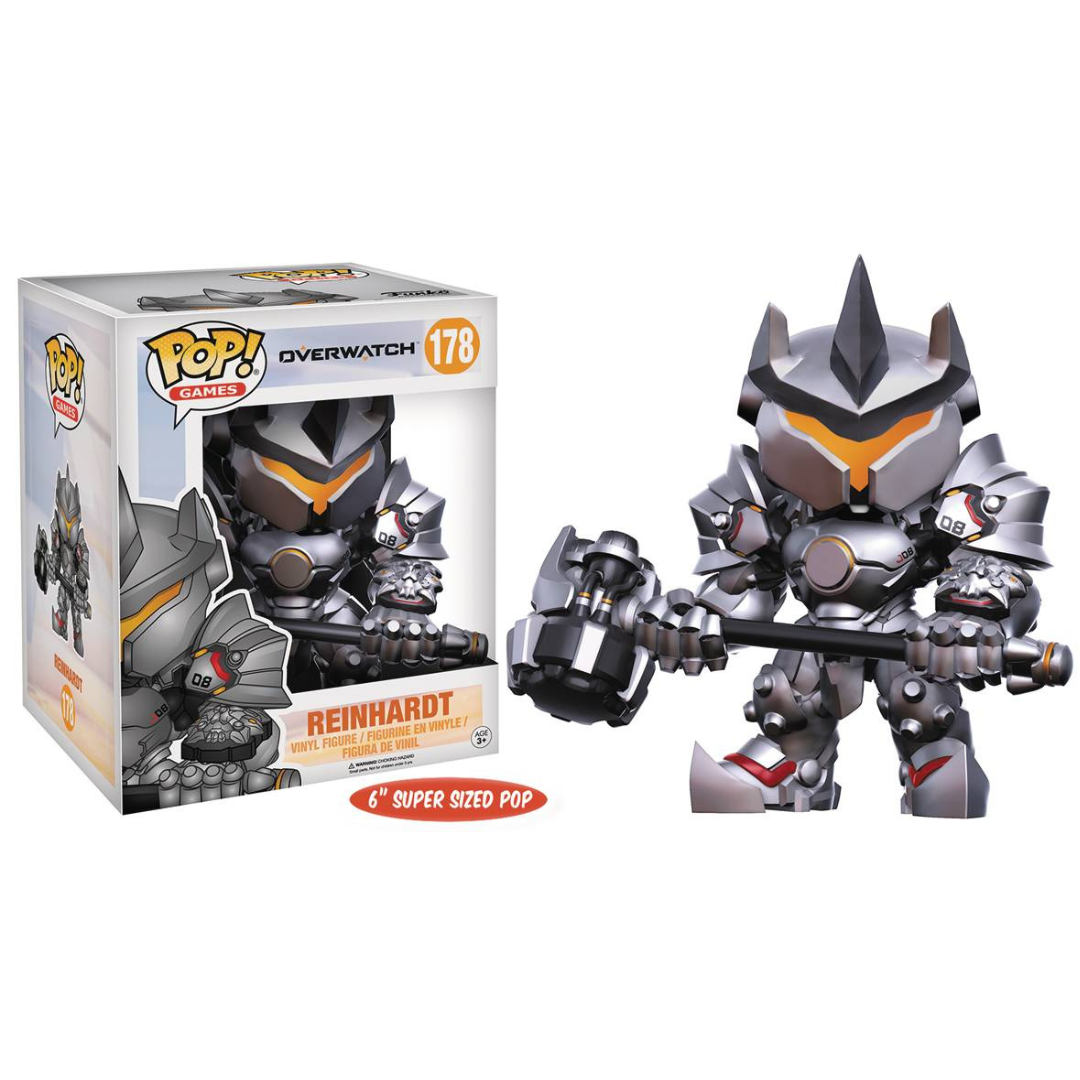 Funko Pop 6 Inch Games Overwatch Reinhardt 178